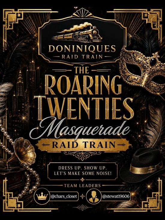 Other - Roaring Twenties Masquerade Raid Train